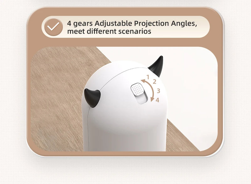 ROJECO Automatic Cat Toys Interactive Smart Teasing Pet