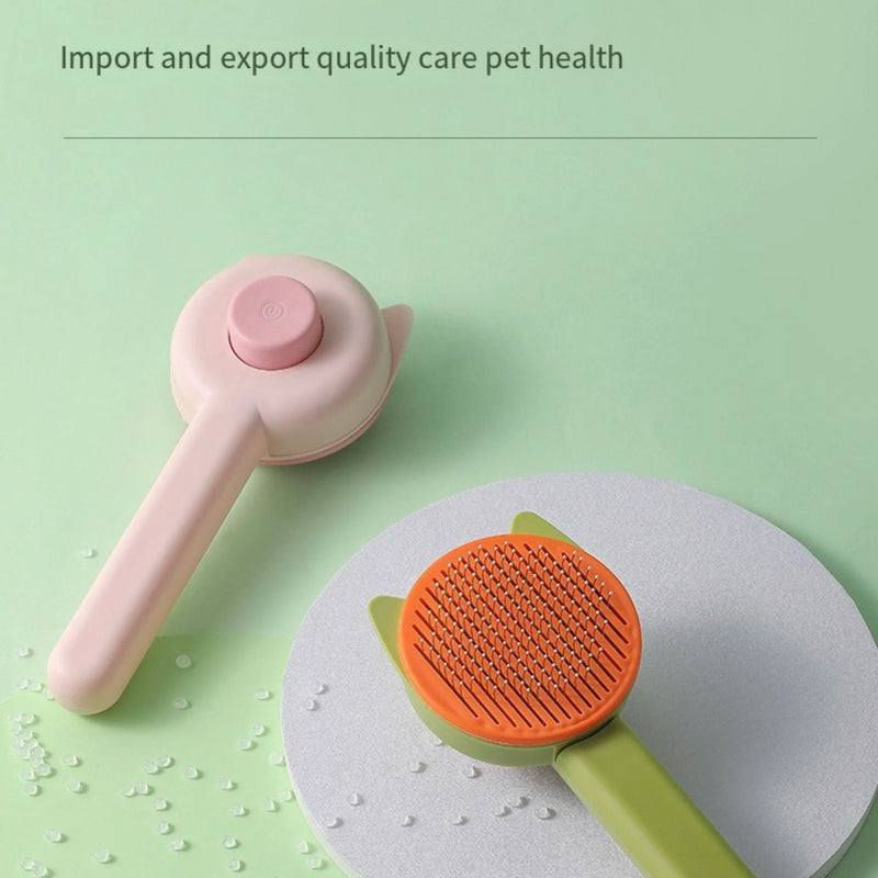 Cat Brush Pet Comb Grooming Pets Hair Remover Cat Dogs Removal Hair Brush Cleansing Self Fall Off Hair Pet Tools Accessories