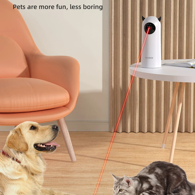 ROJECO Automatic Cat Toys Interactive Smart Teasing Pet