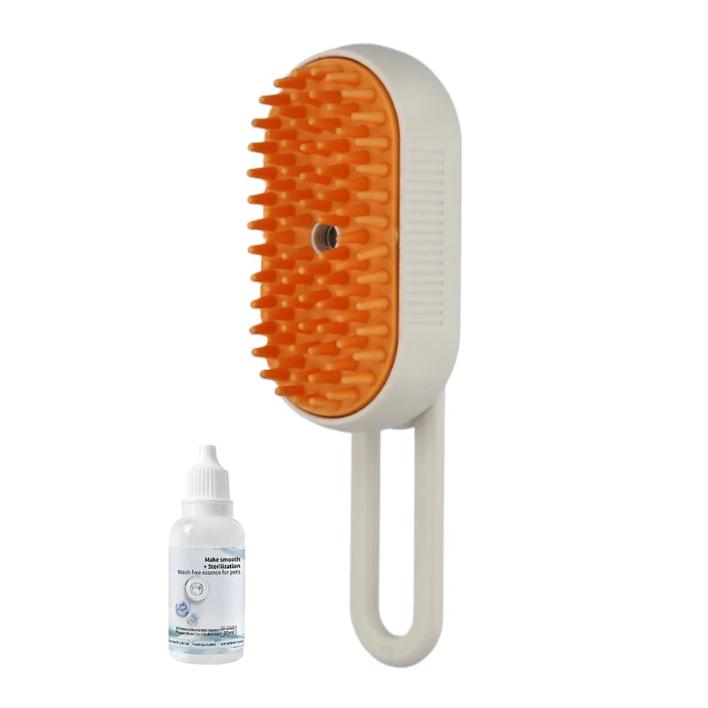 3 in 1 Pet Electric Steam Brush Cat and Dog