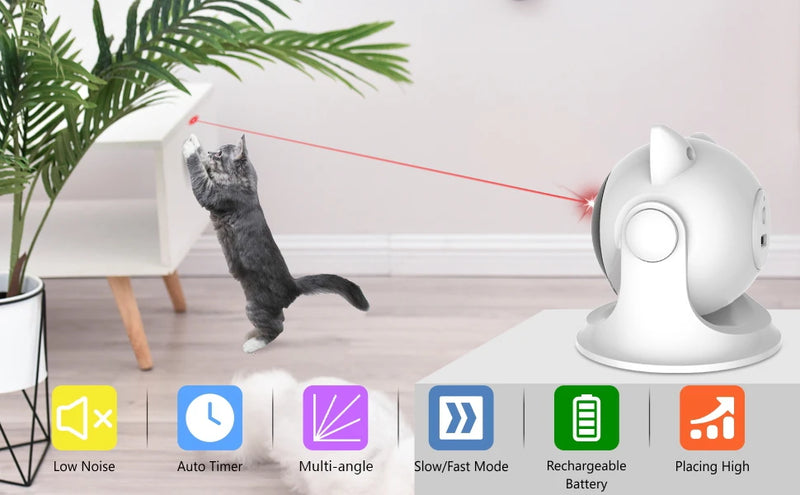 ATUBAN Automatic Cat Laser Toy for Indoor Cats