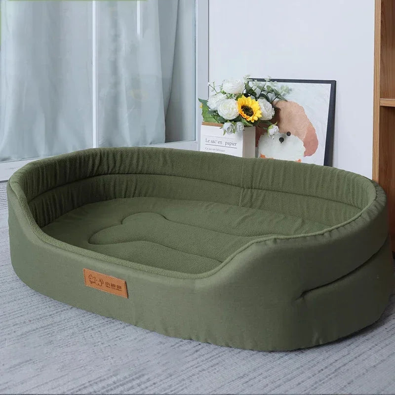 Dog Pet Beds Square Dog Bed For Large Dogs Custom Size Dog Sofa Beds Waterproof Customized Pet Bed Inner Pad Washable Kennel