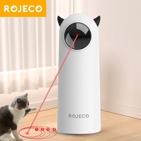 ROJECO Automatic Cat Toys Interactive Smart Teasing Pet